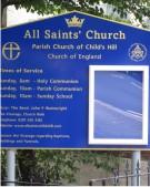 All Saints Church Notice Board